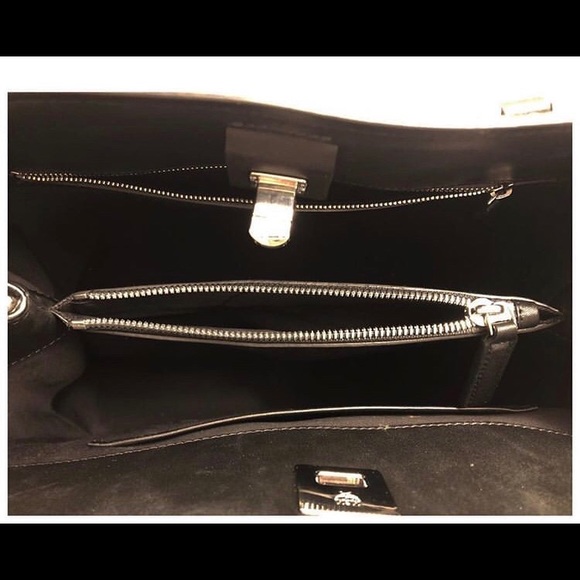 Authentic MCM Black Leather Bag/Purse - Picture 8 of 8